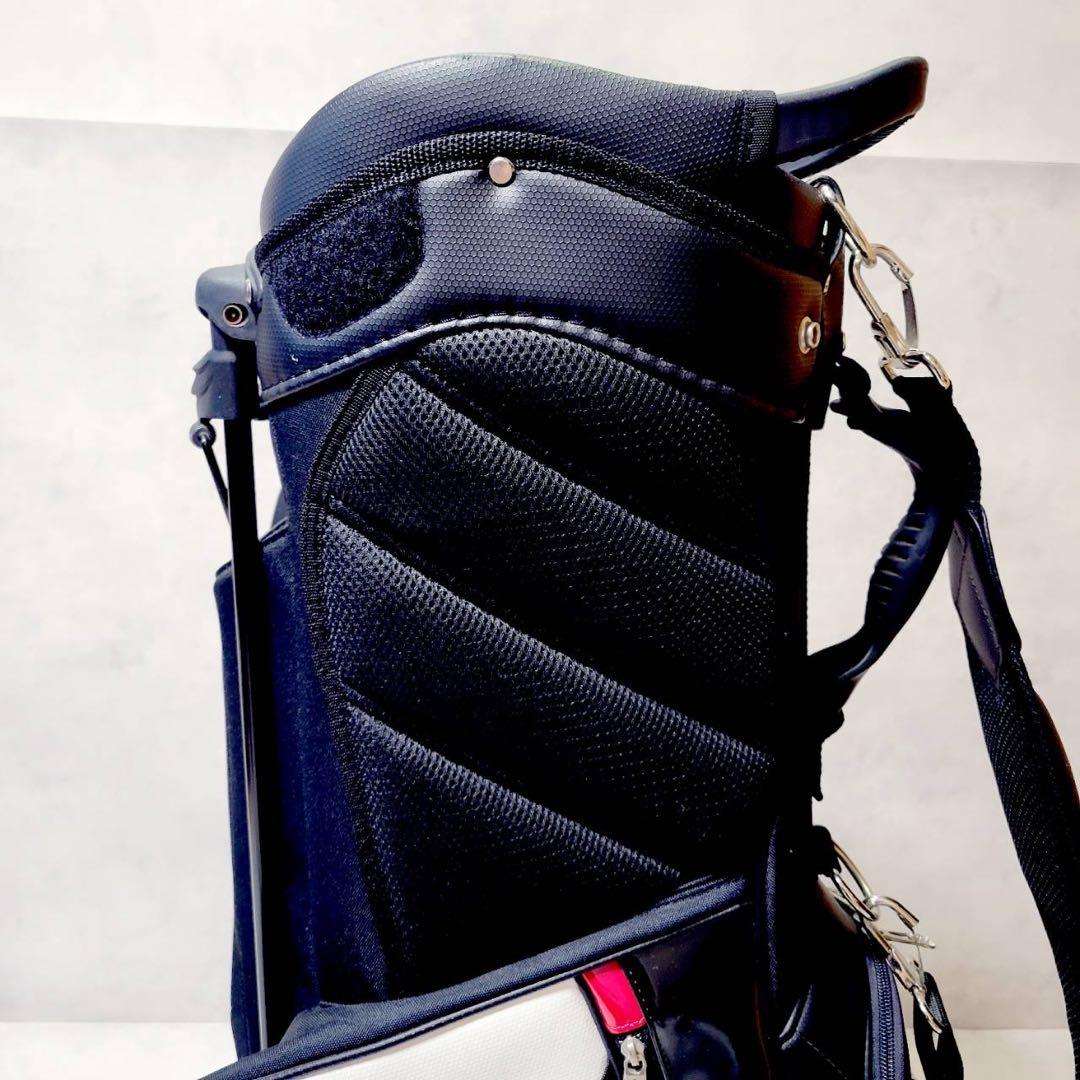 【良品】ブリヂストン プロモデル 9型 スタンド式 キャディバッグ ゴルフバッグ