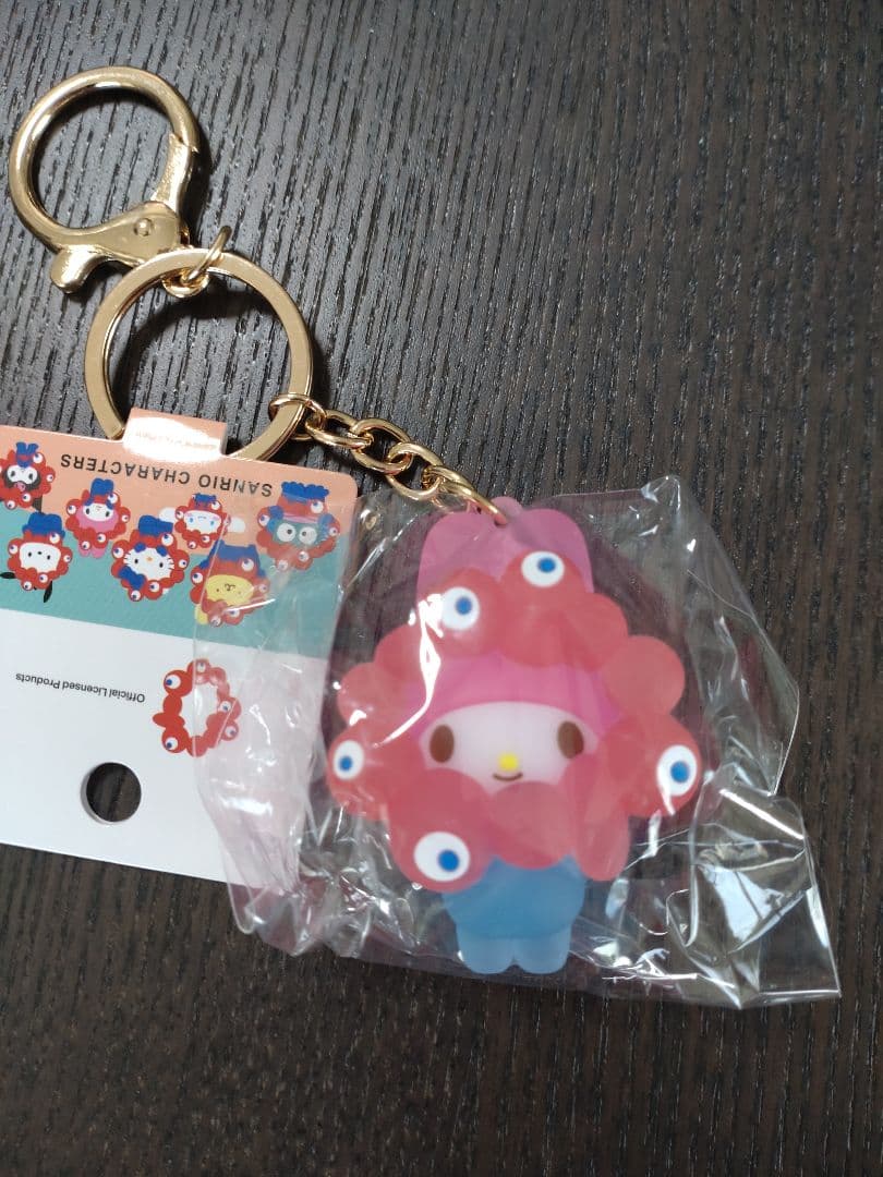 【バラ売り・組み合わせ自由】サンリオ ミャクミャク クリア キーホルダー 7種