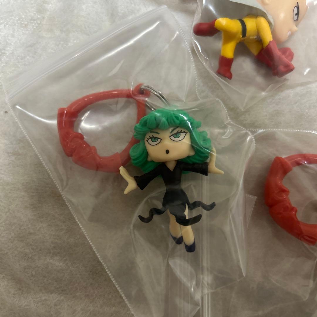 ワンパンマン バックパックハンガーフィギュアキーホルダー 北米グッズ 4個セット