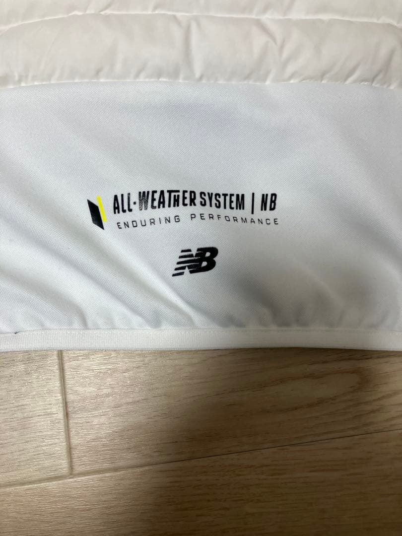 New Balance ALL-WEATHER ベスト ホワイト/ブラック