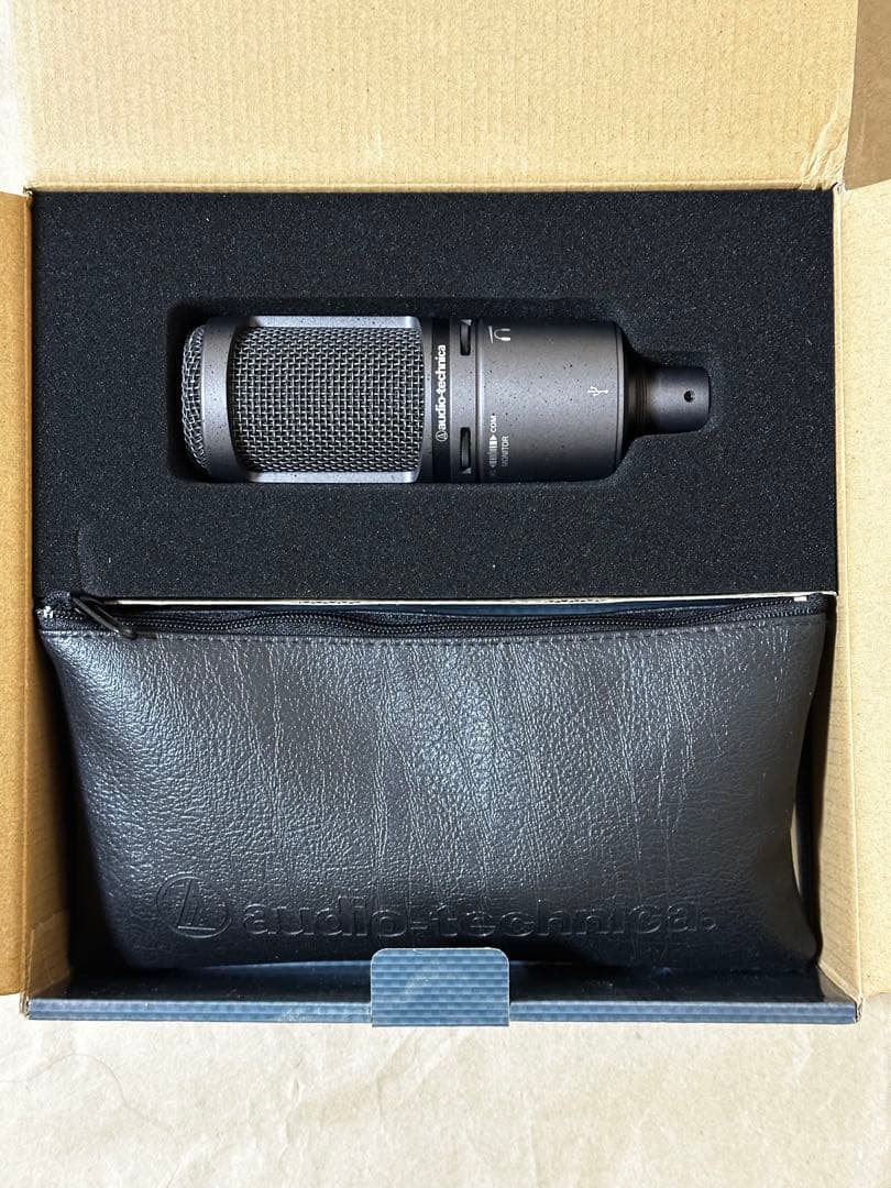 audio-technica AT2020USB+ コンデンサーマイク　使用僅少