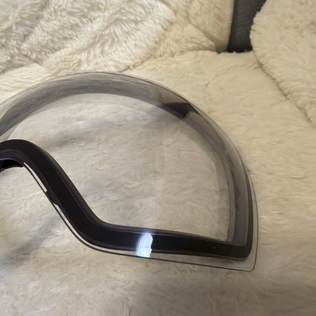 よ*)様 OAKLEY ゴーグル フライトデッキ　ミラー仕上げ 透明予備レンズ付