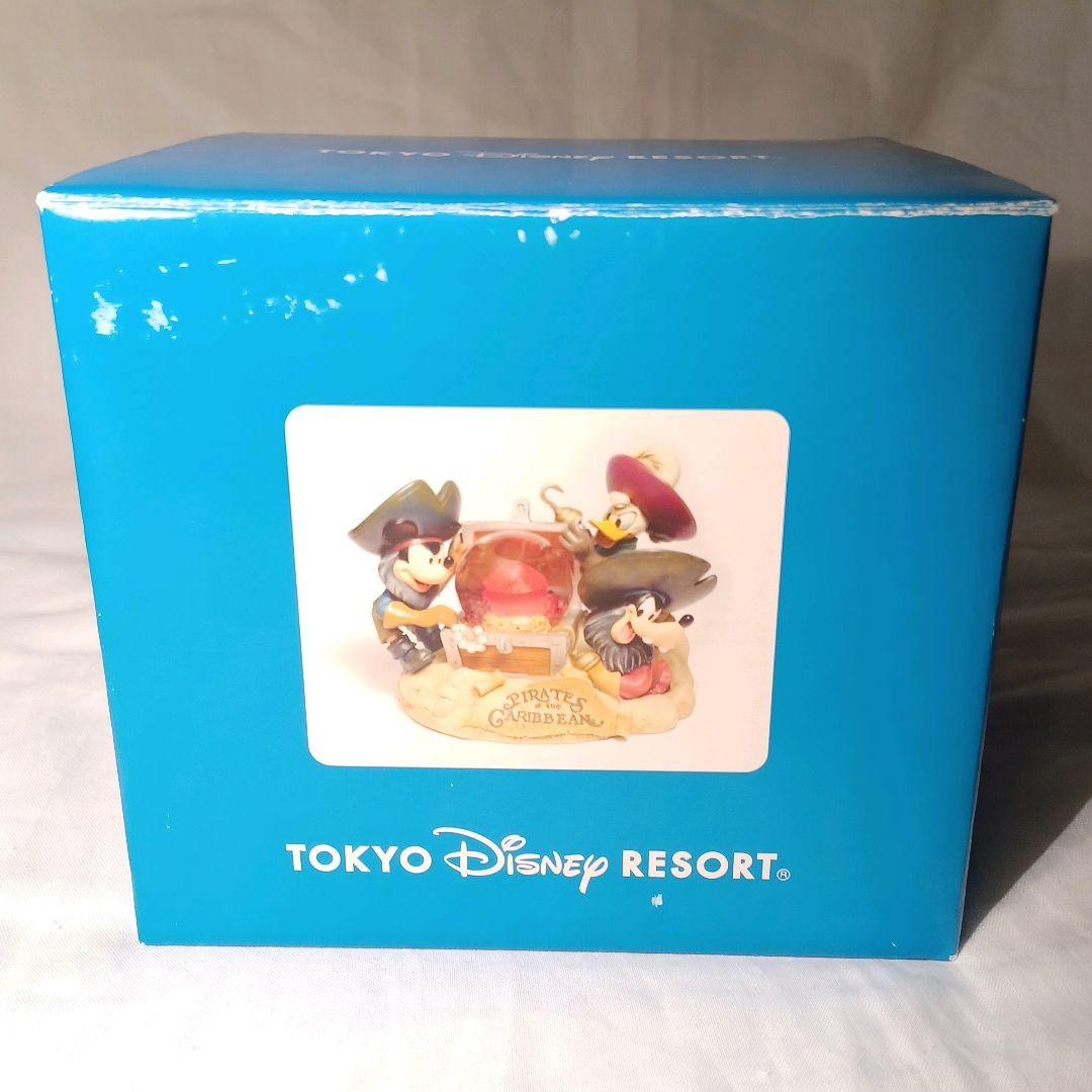 ディズニー パイレーツオブカリビアン・ミッキー・ドナルド・グーフィースノードーム
