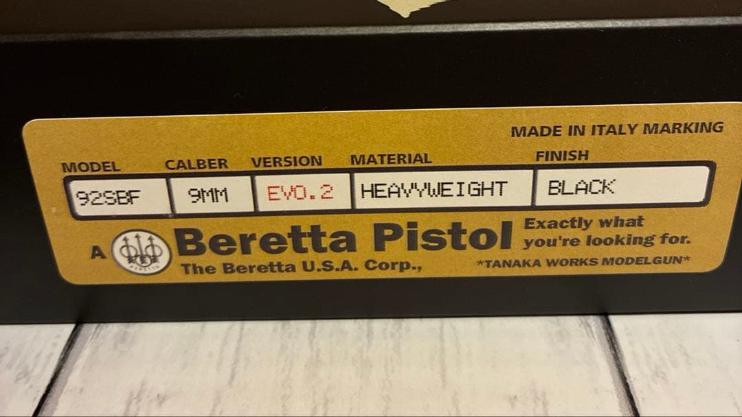 トイガン BERETTA 92SB-F HOLLYWOOD ver.