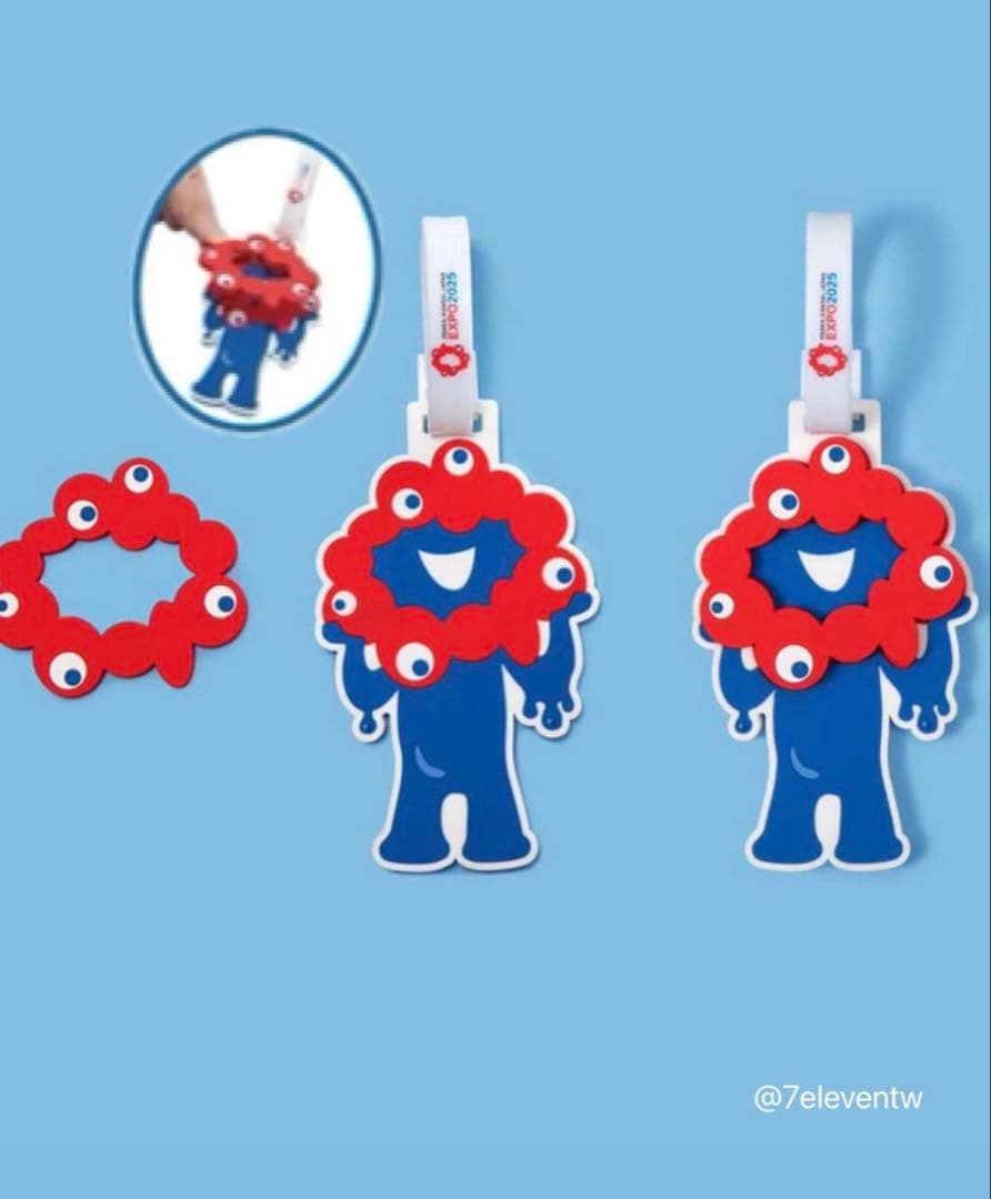 ラスト1点【台湾限定セット】ミャクミャク 万博2025 ショルダーバッグ タグ