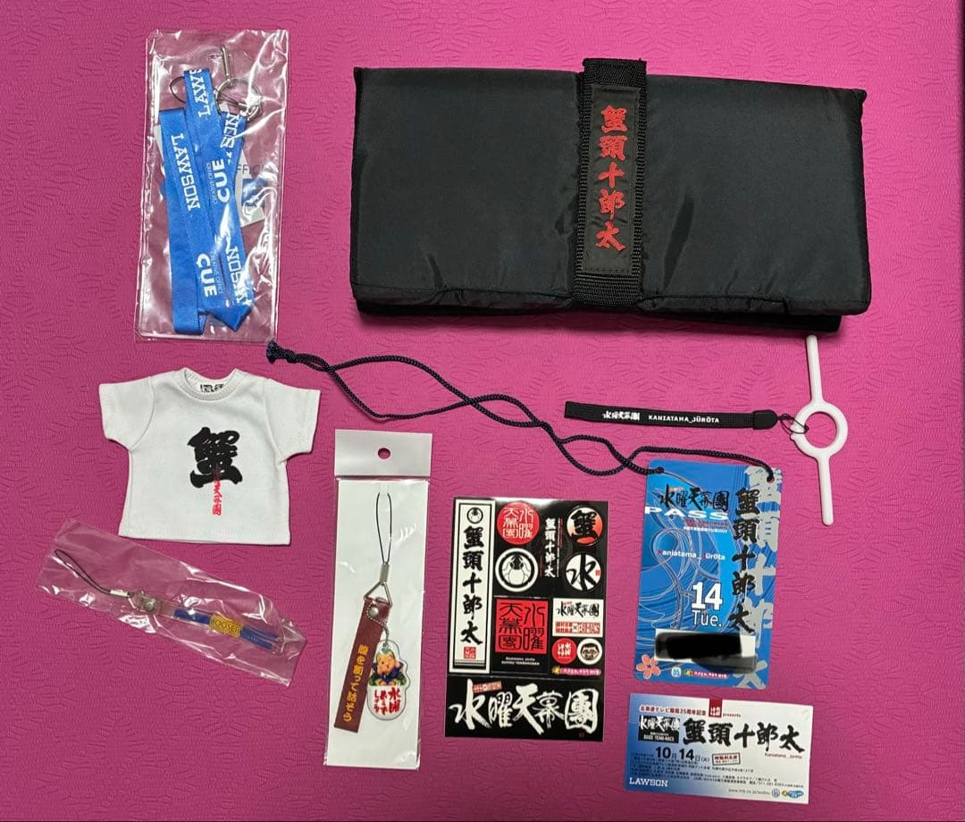 水曜どうでしょう 蟹頭十郎太グッズほかセット