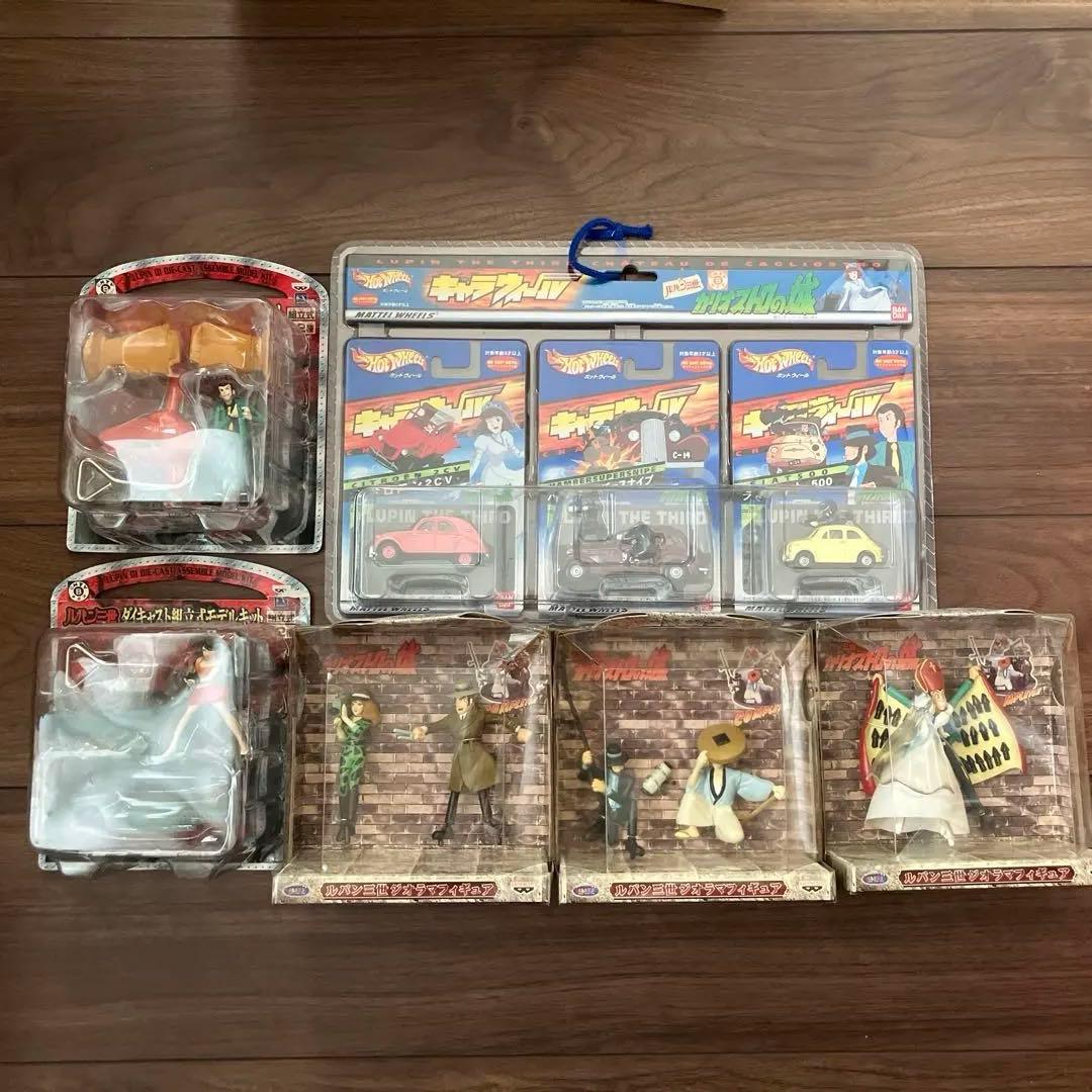 ルパン三世　カリオストロの城　キャラウィールとプライズセット　宮崎駿監督作品