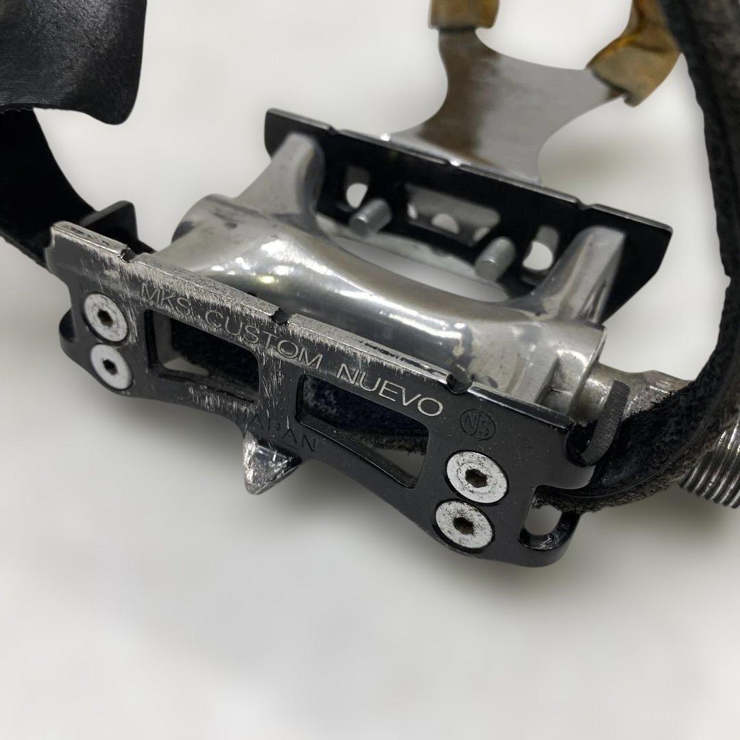 三ヶ嶋島製作所 MKS CUSTOM NUEVO ストラップ ペダル NJS