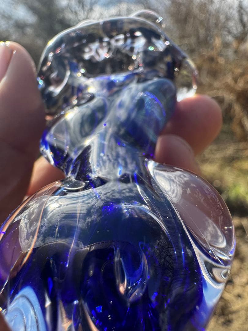 キラキラブルー lumpy pipe