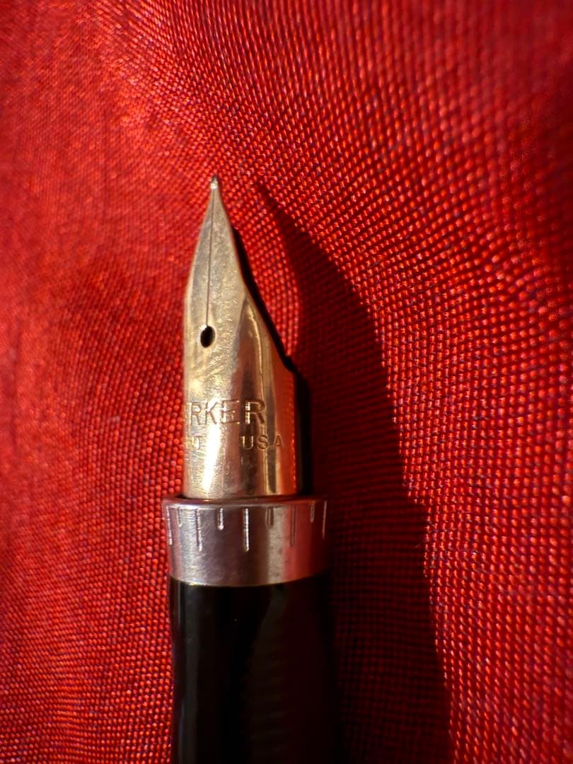 パーカー75 スターリングシルバー　シズレ　14金ペン先　未使用　美品