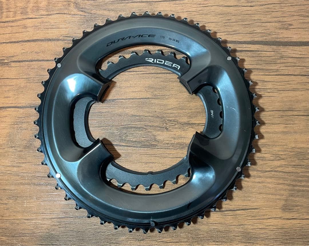 DURA-ACE r9100 チェーンリング 50T RIDEA 34T