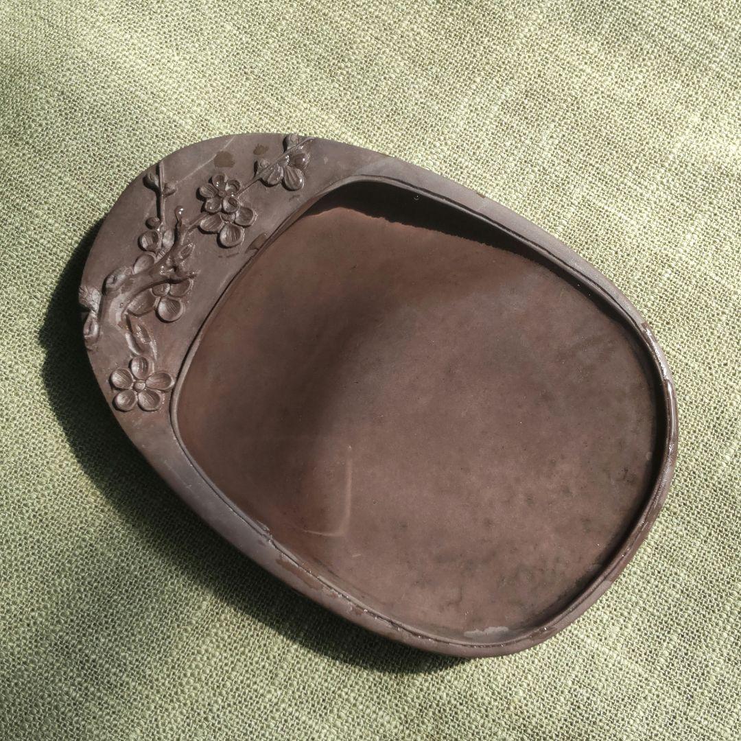 69*Z276書道 硯 墨 端渓硯 梅 赤間硯 龍渓硯 骨董