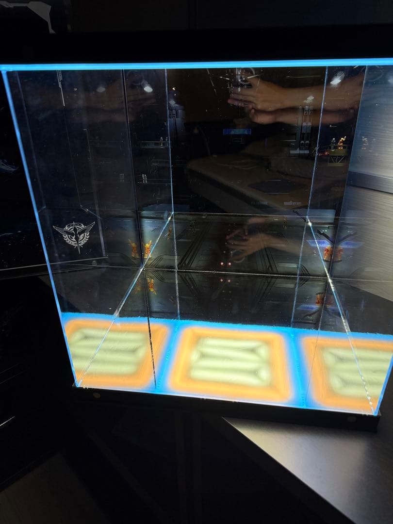 (2個)プラモデルショーケースx 2個