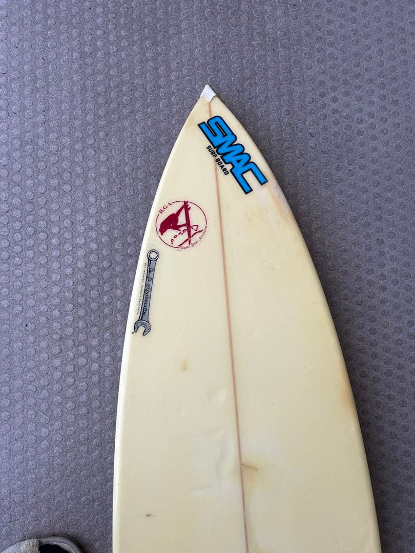 SMAC ショートボード アイボリー 6.2