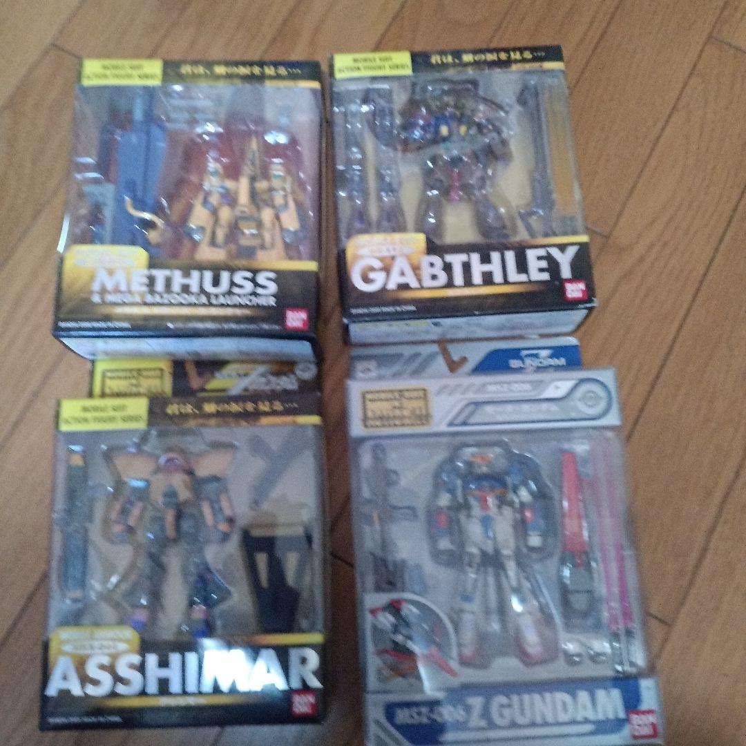 モビルスーツインアクション　Zガンダムシリーズのセット5体