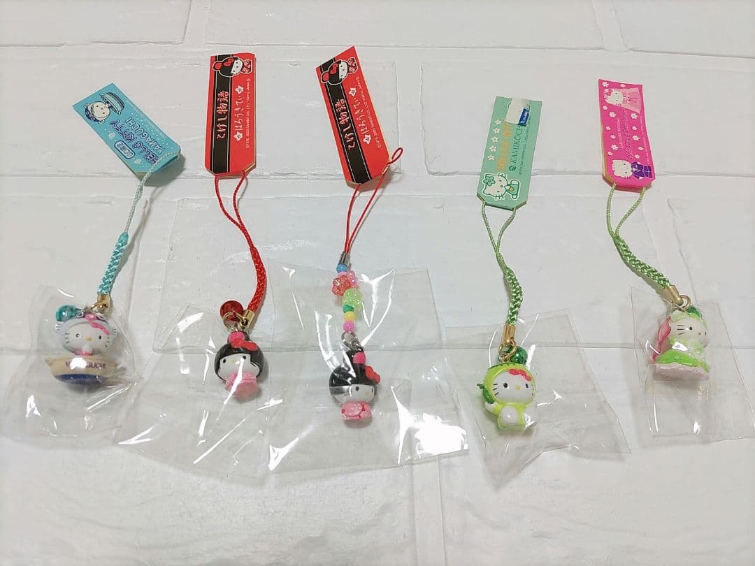 ご当地キティ チャーミーキティ 根付 ストラップ ファスナーマスコット