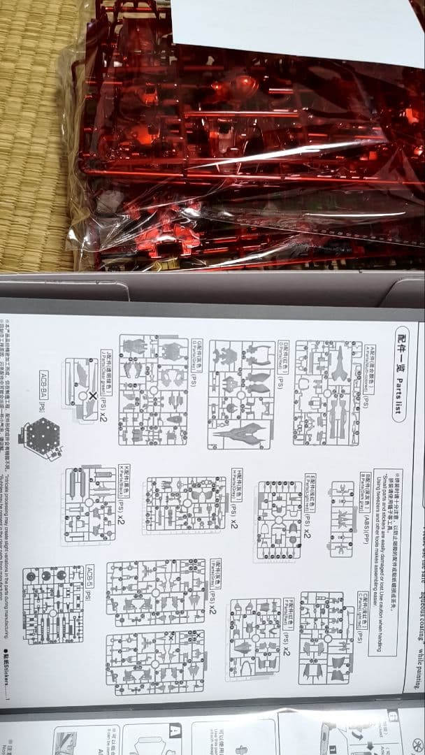 RG 　沙扎比　メカニカルコアメッキ