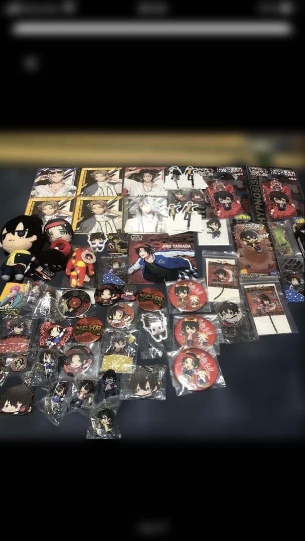 DIABOLIKLOVERSグッズ、ヒプノシスマイクグッズセット売り未使用です！