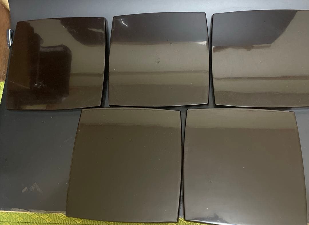 時代物　輪島塗り　蒔絵お盆　お膳　5個　汁椀4個サービス