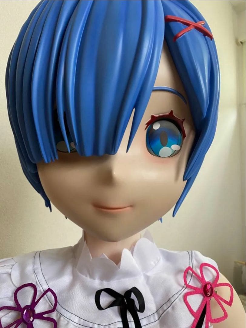 Re:ゼロから始める異世界生活レム 1/1 胸像フィギュア　110cm高さ