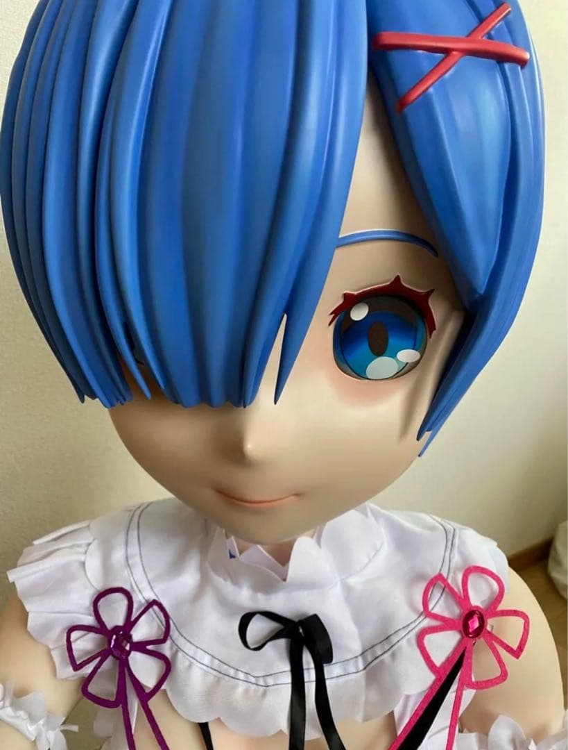 Re:ゼロから始める異世界生活レム 1/1 胸像フィギュア　110cm高さ