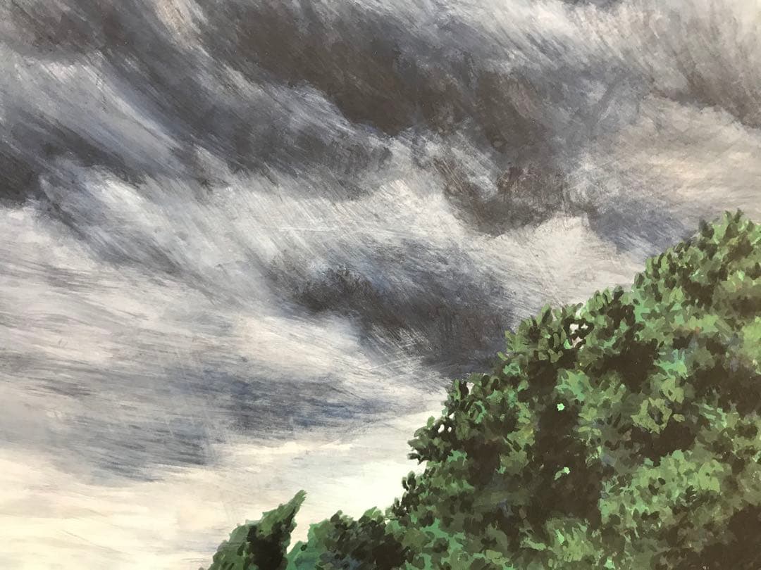 ◆橋谷和樹◆『dimension 次元』、肉筆、額付き