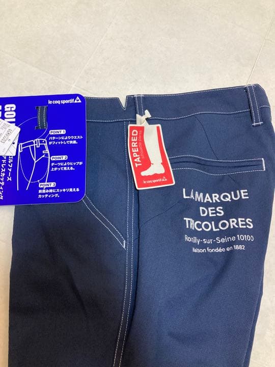 ルコック メンズ ゴルフウェア ゴルファーズ アドレスカッティング ロングパンツ