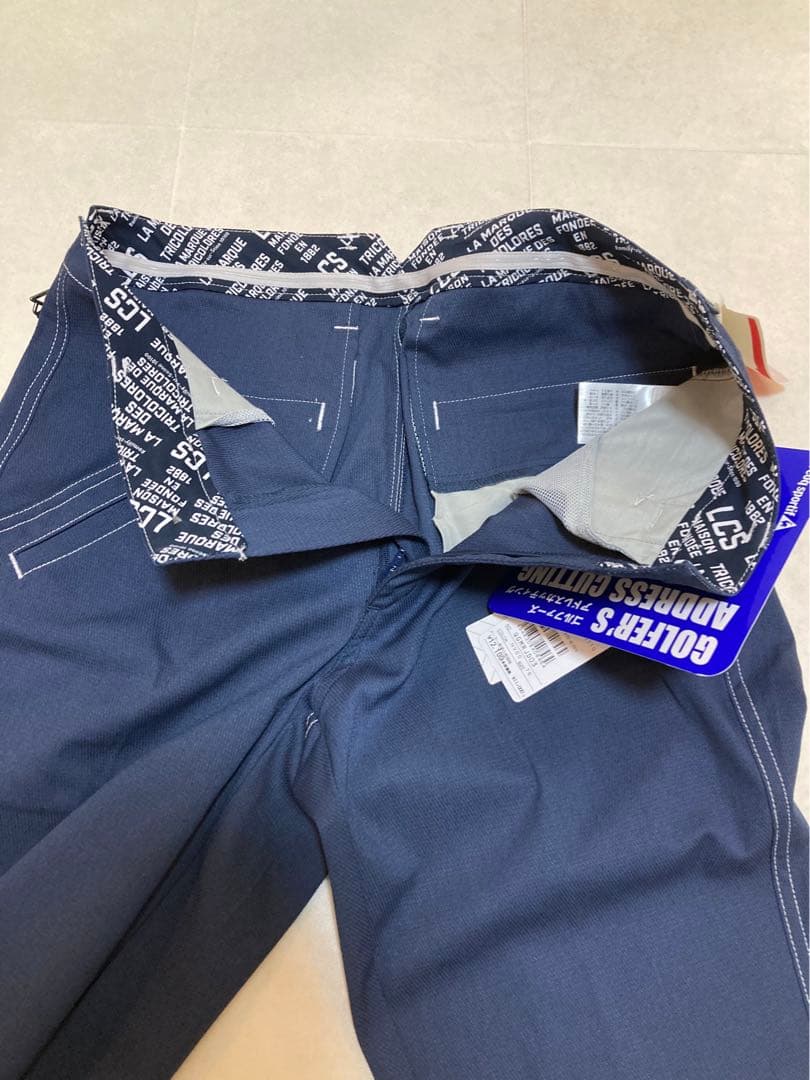 ルコック メンズ ゴルフウェア ゴルファーズ アドレスカッティング ロングパンツ