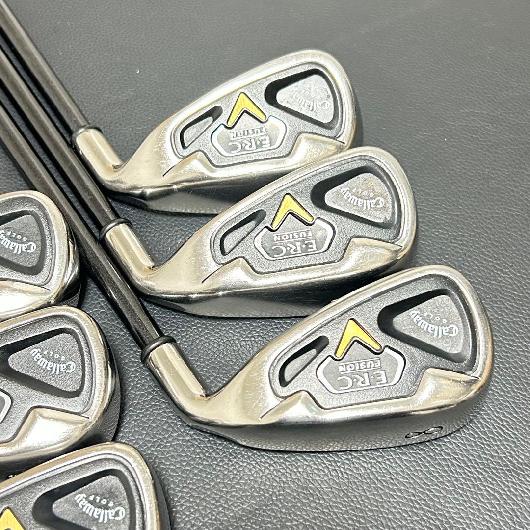 キャロウェイ ERC FUSION アイアン 6本 カーボンR