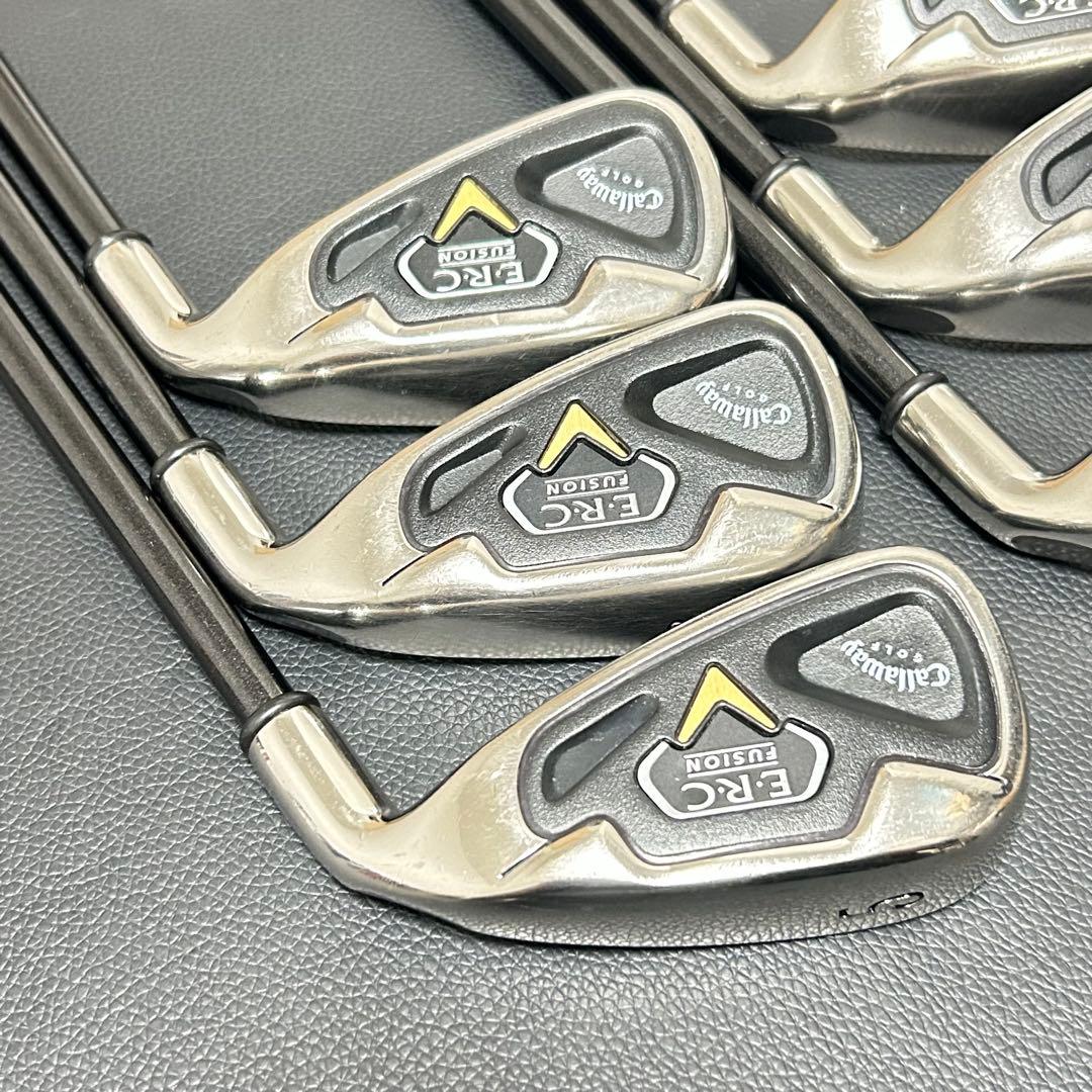 キャロウェイ ERC FUSION アイアン 6本 カーボンR