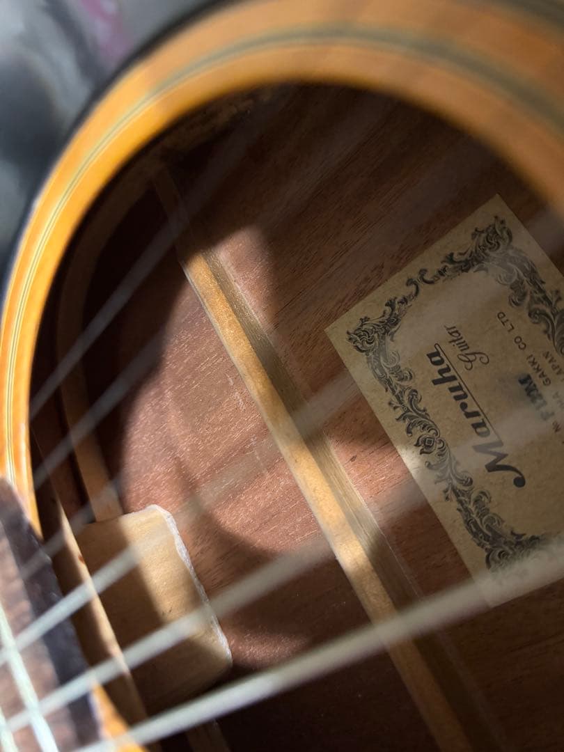 n*y様 1970年代 アコースティックギター　マルハ F120M ジャパンビン