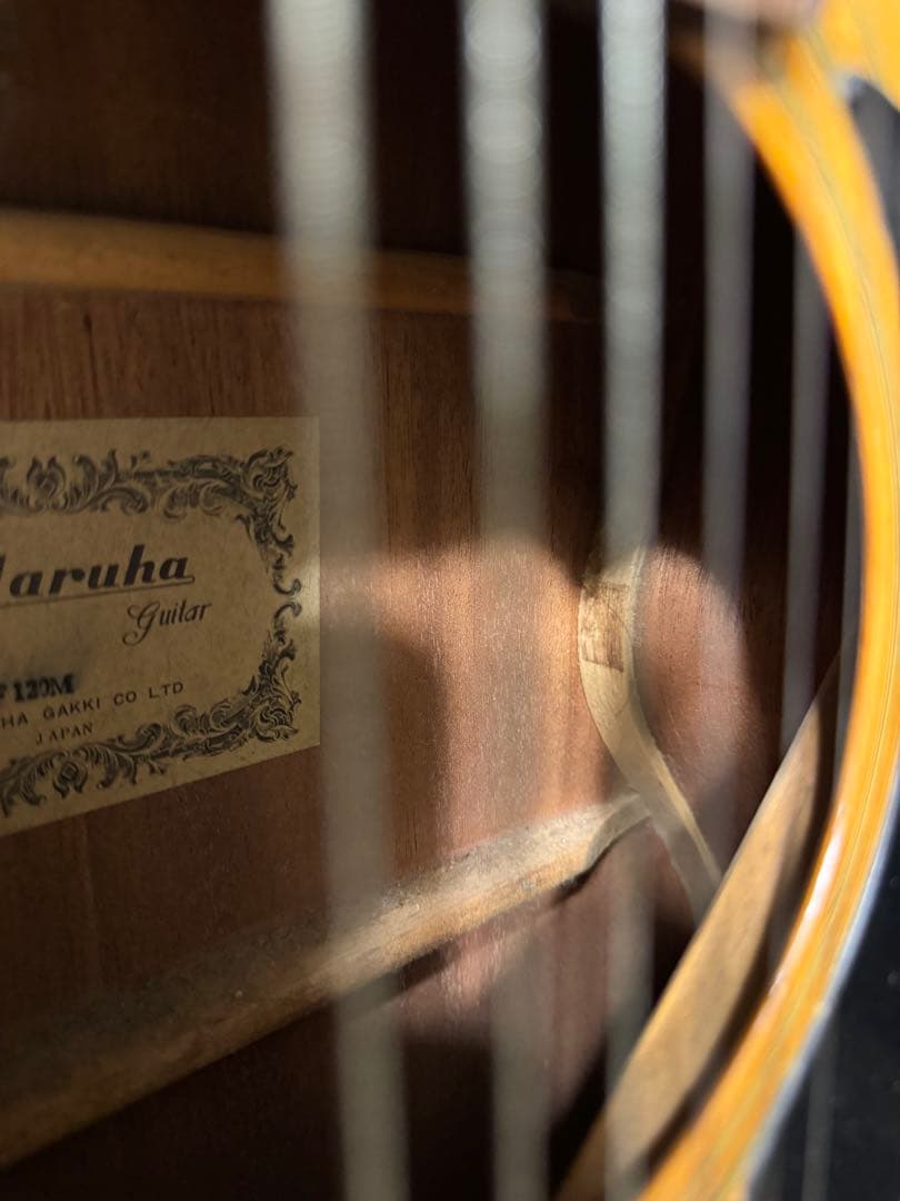 n*y様 1970年代 アコースティックギター　マルハ F120M ジャパンビン