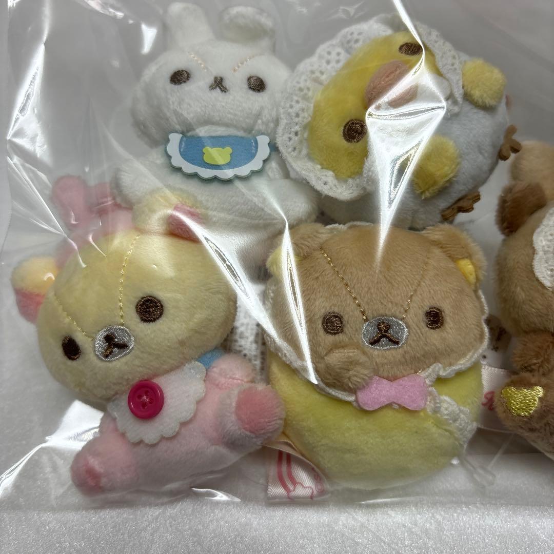 うさうさベビー　てのりぬいぐるみ　リラックマ　コリラックマ　キイロイトリ