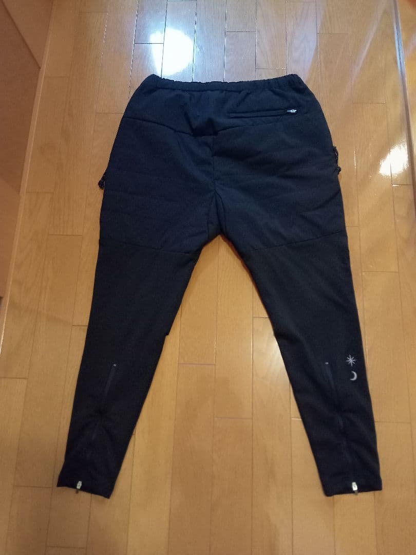 【いちかわ】ルースイソンブラ　ナビゲーターサーモライトパンツ　ブラック　S