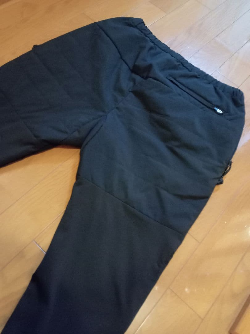 【いちかわ】ルースイソンブラ　ナビゲーターサーモライトパンツ　ブラック　S