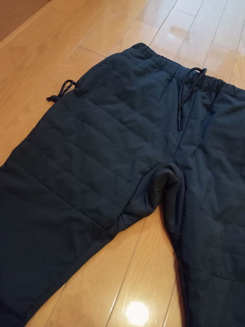 【いちかわ】ルースイソンブラ　ナビゲーターサーモライトパンツ　ブラック　S