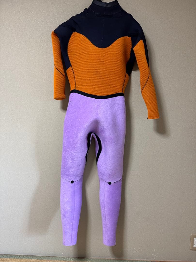 サイバー製アンカーフルスーツ チェストフルジップ 起毛4/3ミリ LB