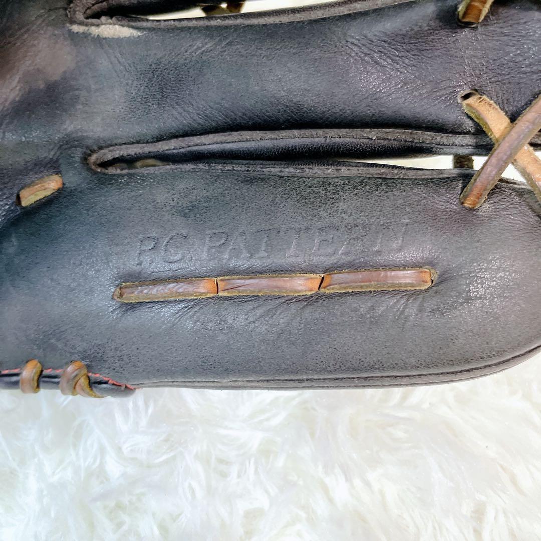 人気商品✨ZETT プロステイタス 硬式 外野手用グローブ 刺繍 ブラック