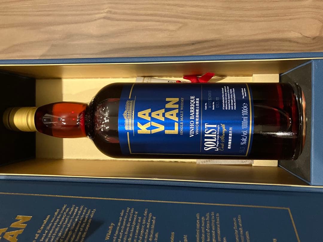 ウイスキー KAVALAN SOLIST Vinho Barrique 1000ml
