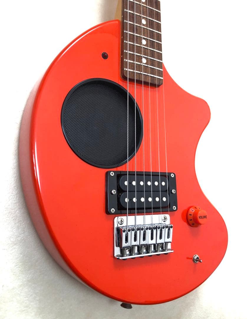 【超美品！】ZO-3 オレンジ アンプ内蔵ミニギター 専用ソフトケース付