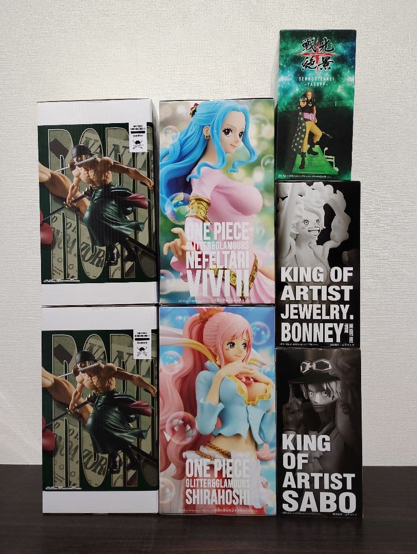 【新品・未開封】ワンピース フィギュア 7個セット