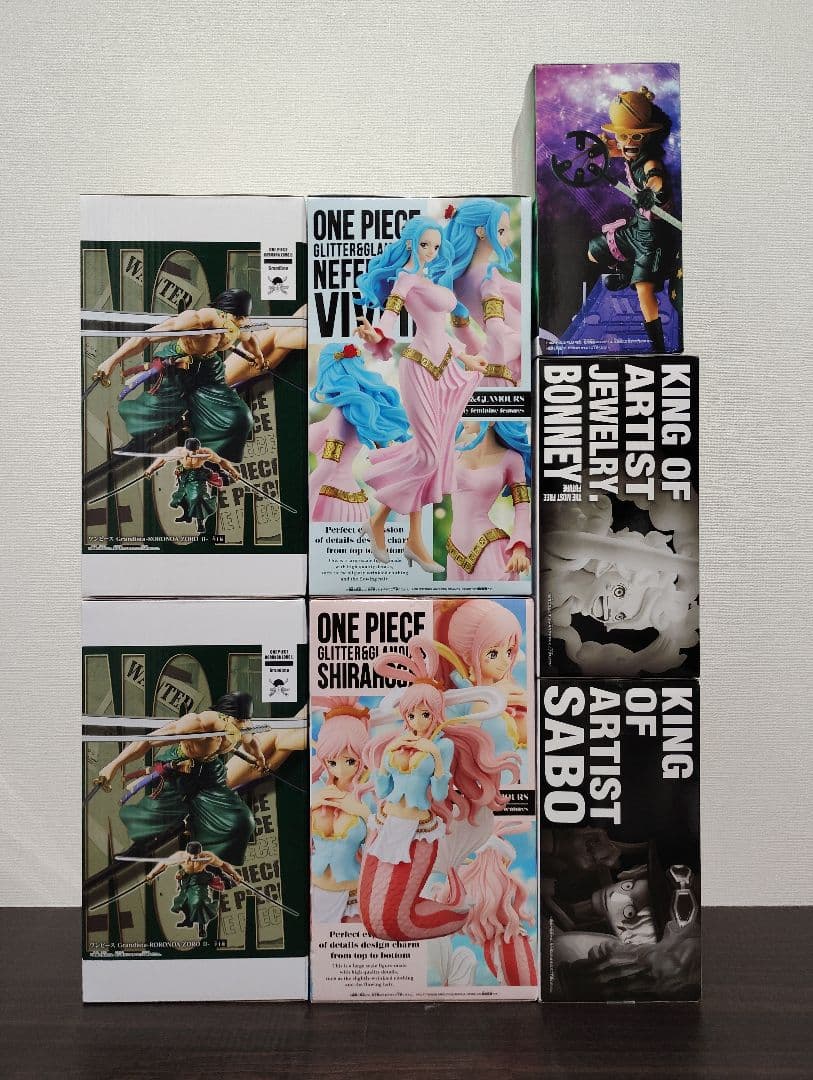 【新品・未開封】ワンピース フィギュア 7個セット