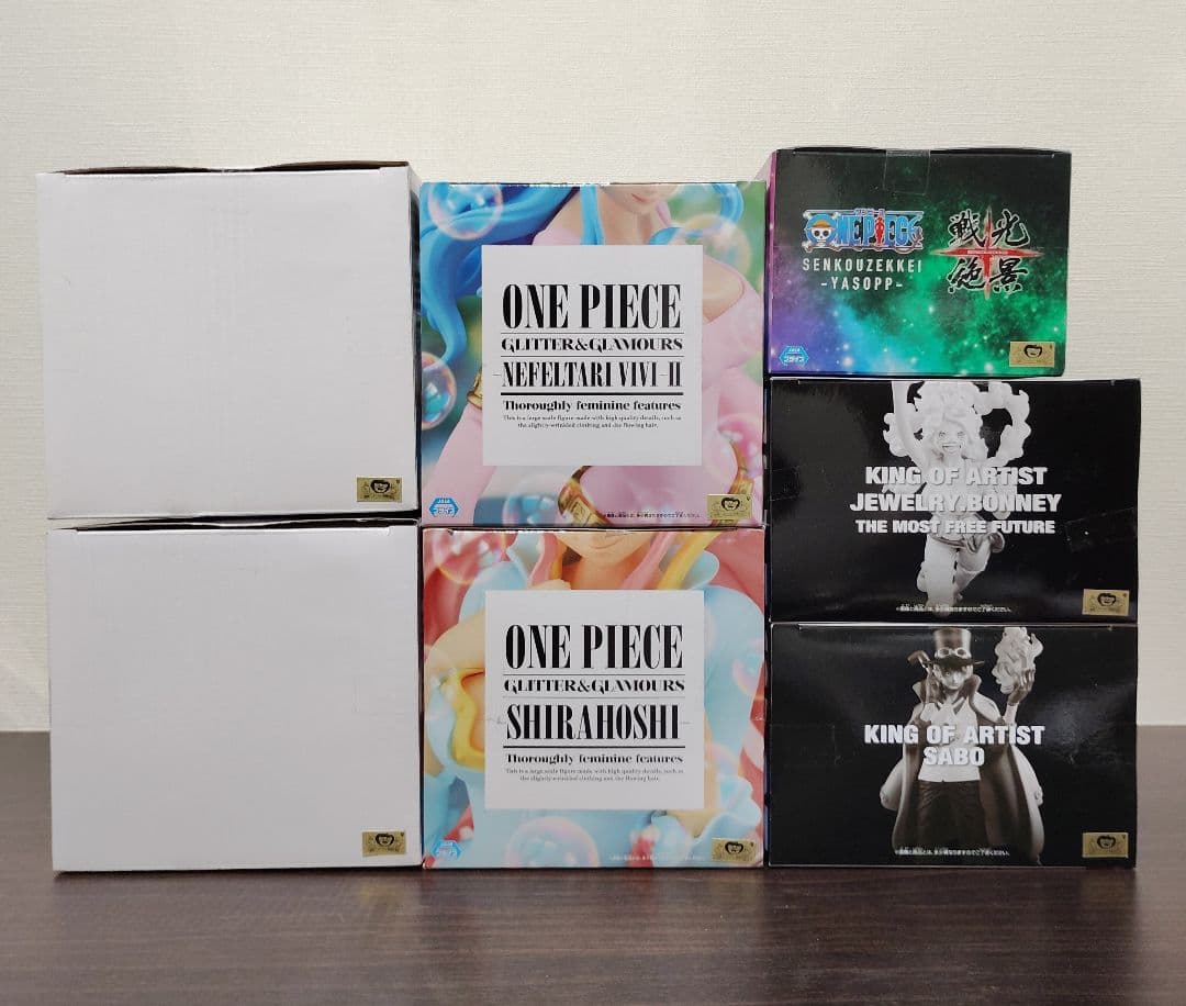 【新品・未開封】ワンピース フィギュア 7個セット