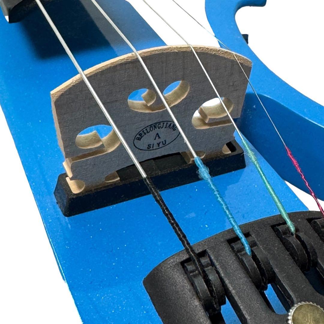 エレキ バイオリン　サイレント　4/4　ケース付