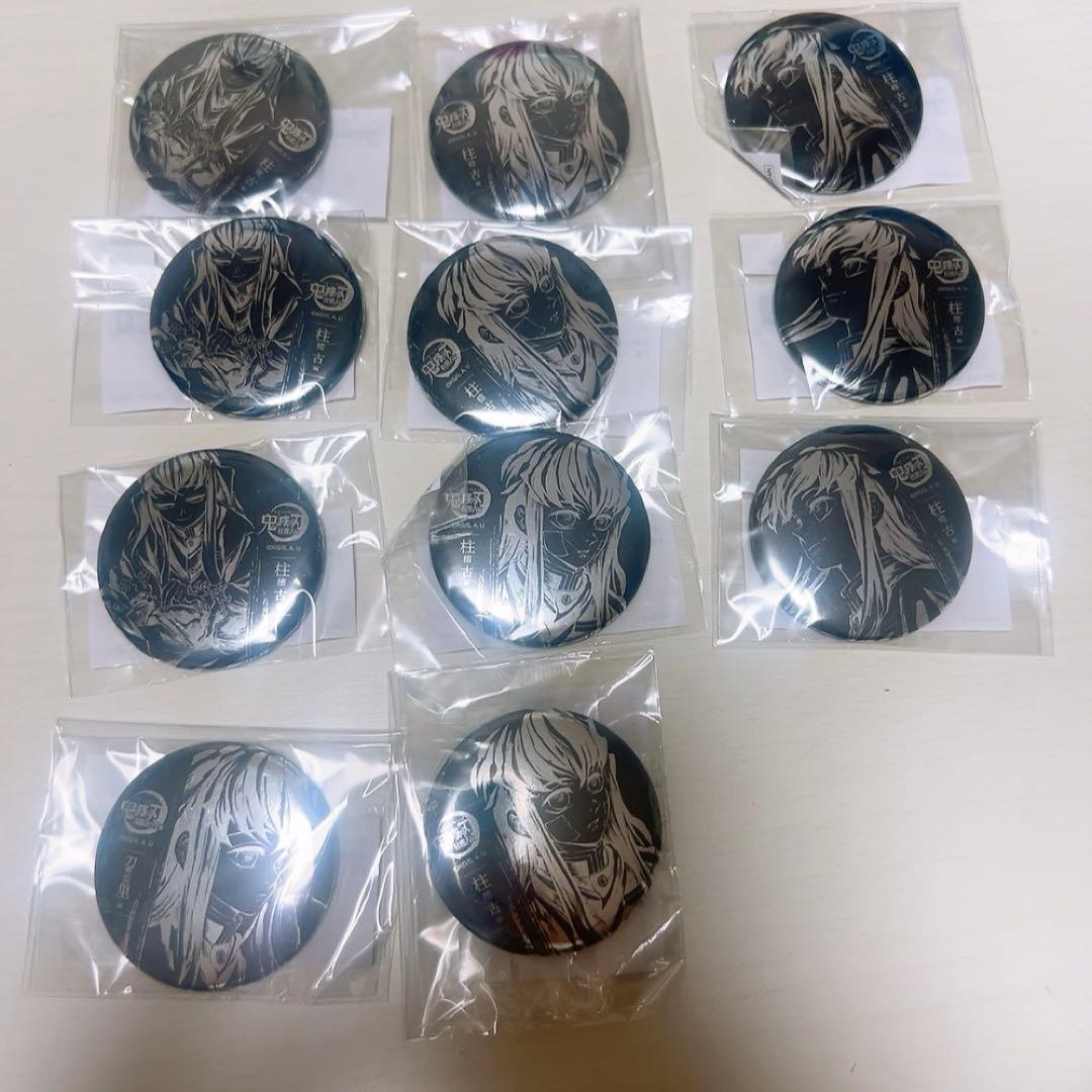 鬼滅の刃 全幕間画Webshopくじ B賞メタリック缶バッジ 刀鍛冶の里 柱稽古