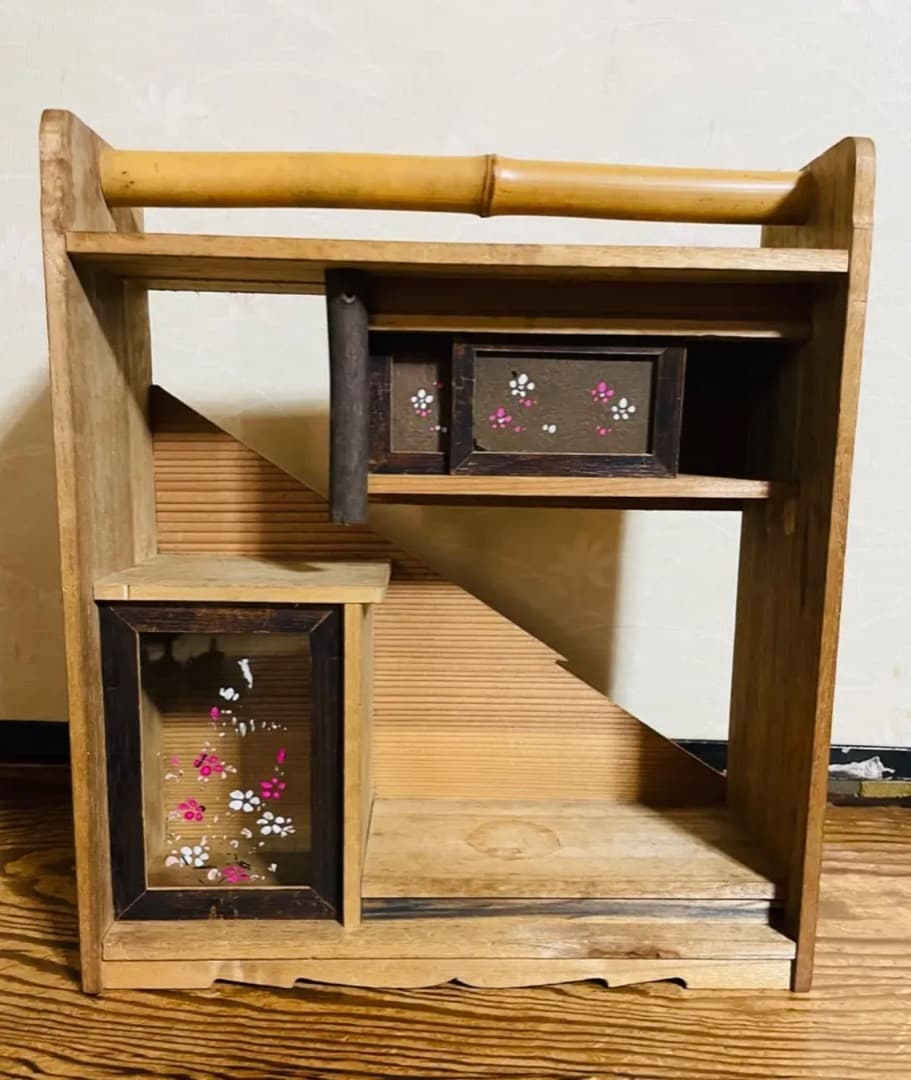 【超レア】明治時代製造　床の間キット　和風ドールハウス　ミニチュア　コレクション
