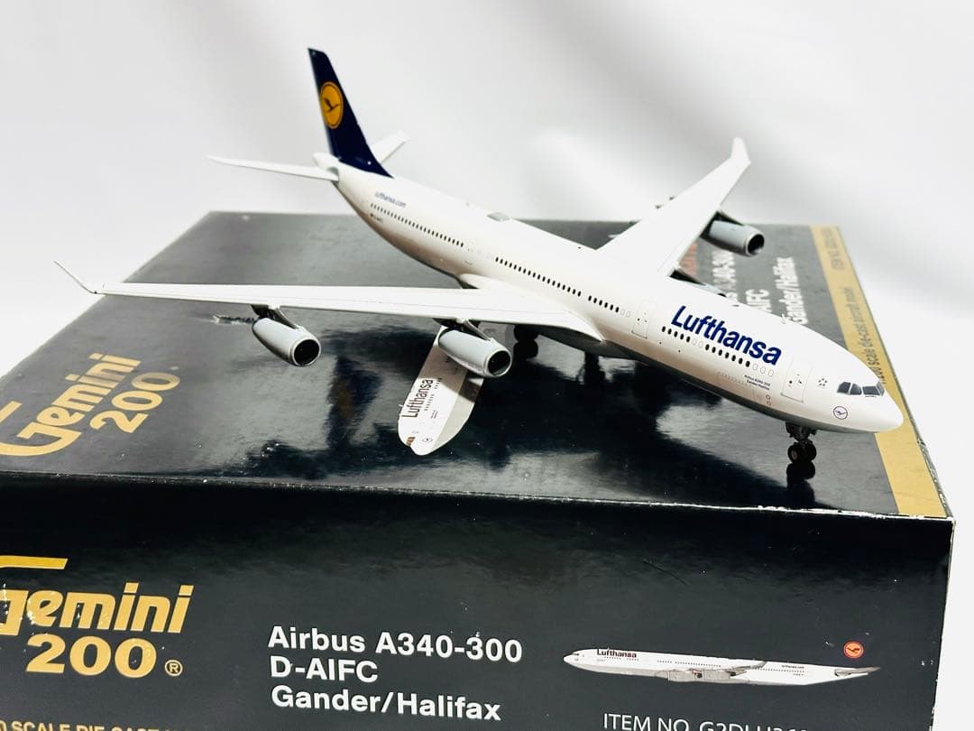 航空機・ヘリコプター Gemini 200 Lufthansa A340-300