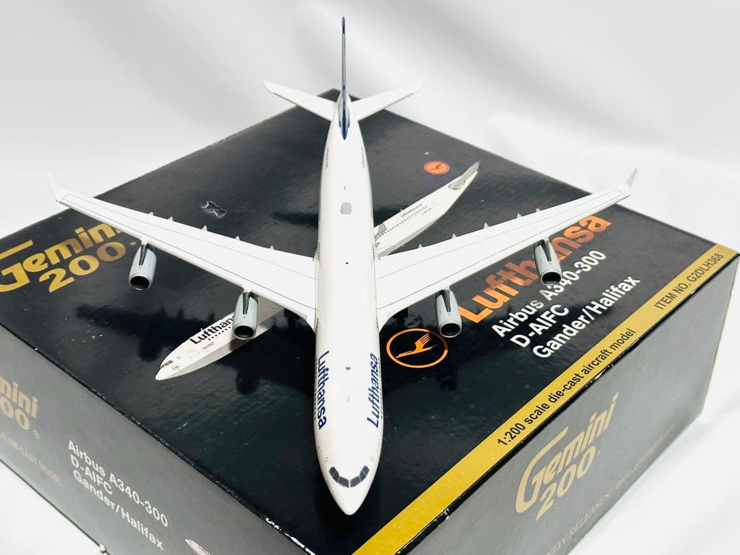 航空機・ヘリコプター Gemini 200 Lufthansa A340-300