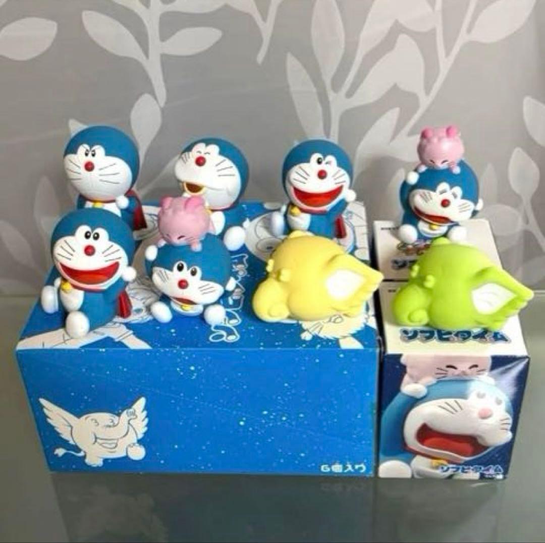 2009年 映画 ドラえもん のび太の宇宙開拓史 ソフビタイム コンプセット