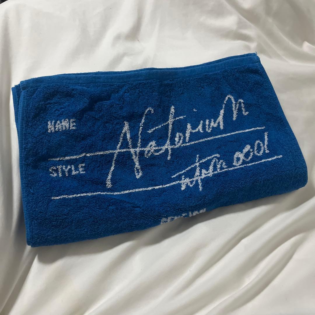 なとり 劇場 フェイスタオル 青 ライブ 001